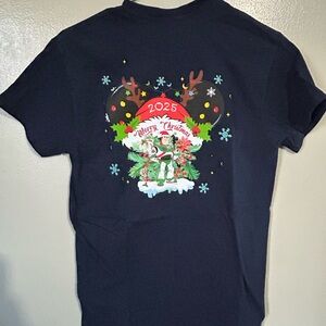 Festive Navy Christmas Tee